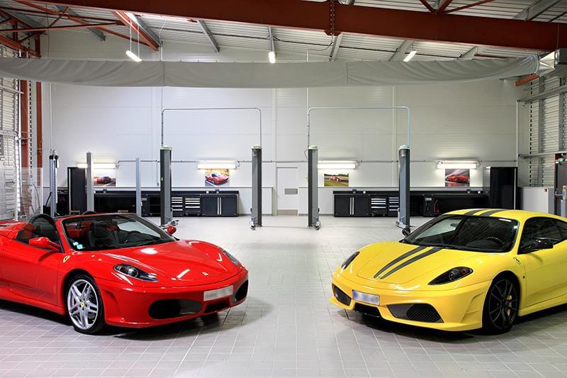 Ferrari & Maserati workshops in France choose DEA