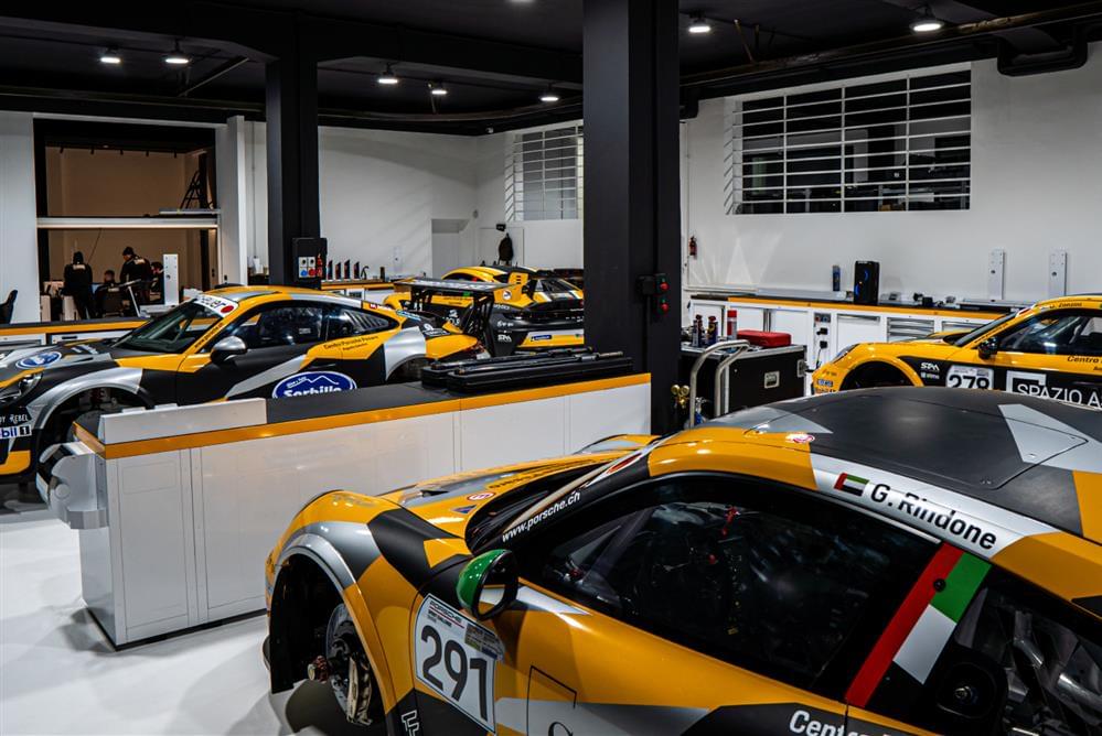 motorsport workshop layout